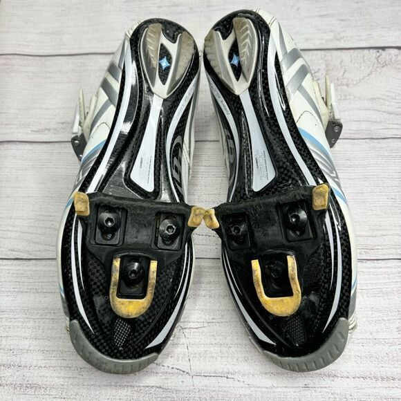 Specialized Pro Road Cycling Cleats White Blue women’s size 39‎ - Picture 6 of 6